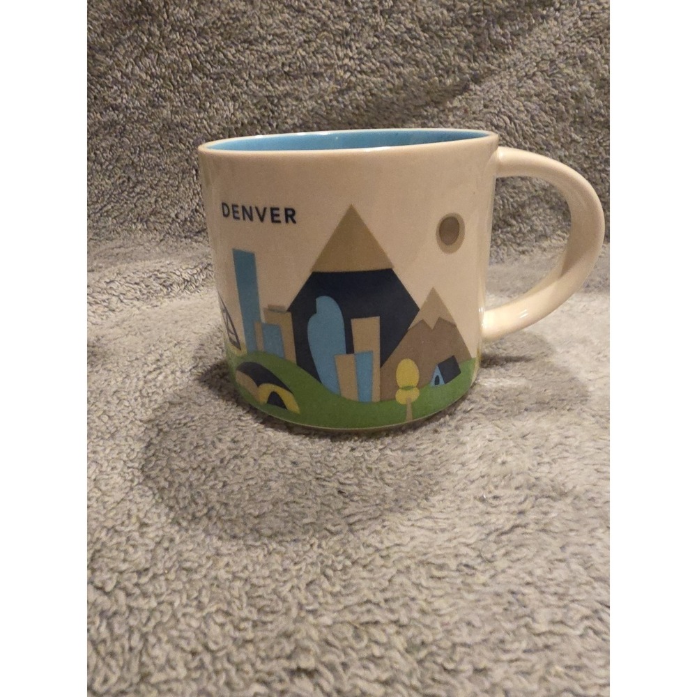 Starbucks Coffee Mug Cup You Are Here Collection Colorado Denver 2015 Tea Cocoa